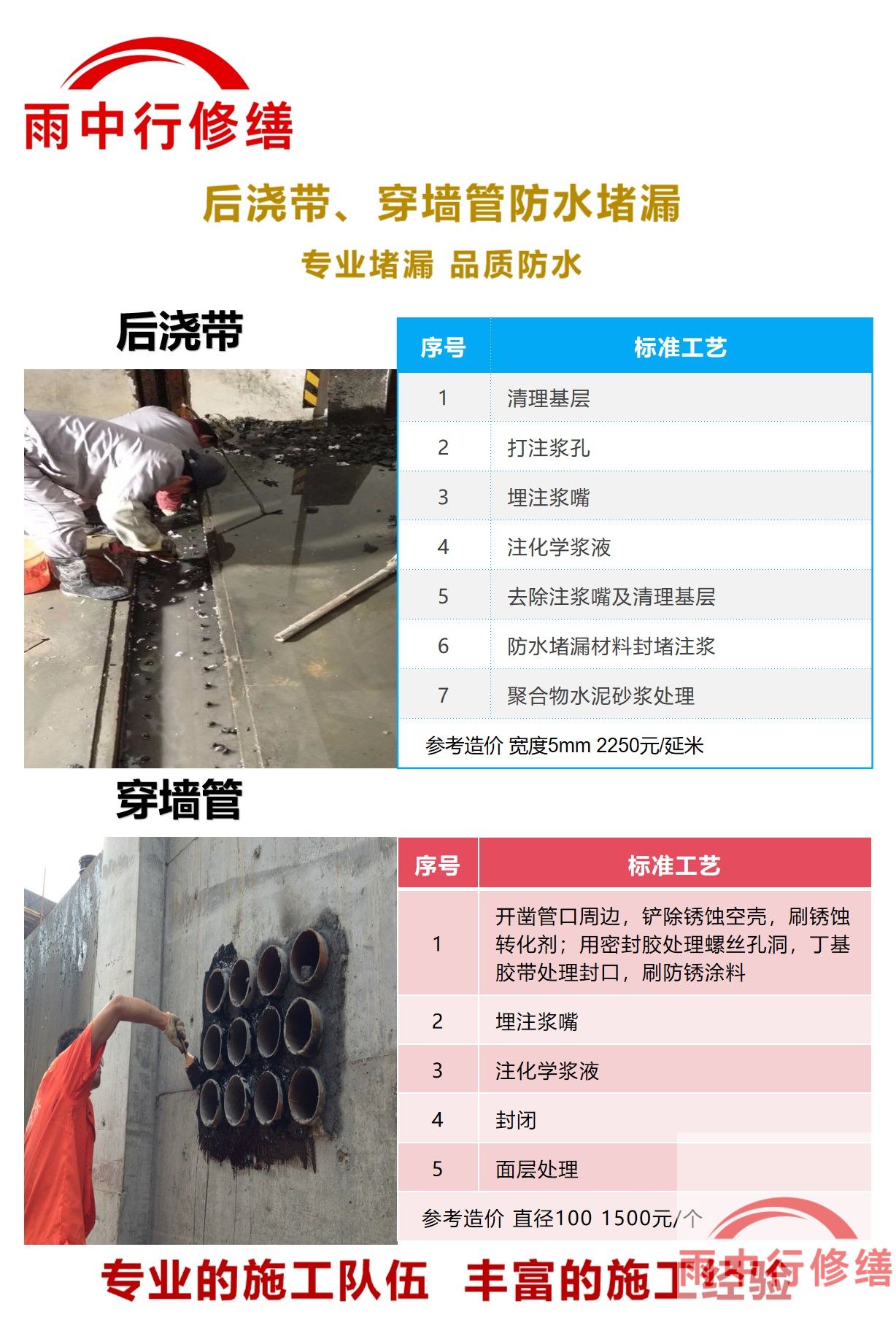 湖州隧道堵漏加固